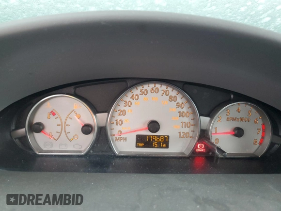 2006 Saturn ION z VIN 1G8AL58B86Z134350, wystawiony jako Copart lot #84191224 z przebiegiem 179 687 mil mil oraz Szkody całkowita. Historia ofert i sprzedaży dostępna na DreamBid. Obrazek 9.