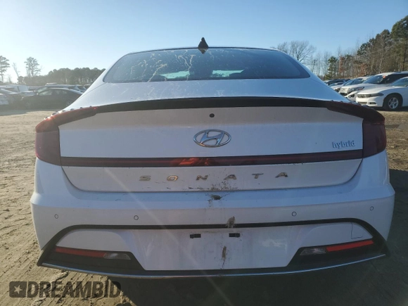 2020 Hyundai Sonata Hybrid Limited with VIN KMHL54JJ1LA012262, listed as a Copart auction lot 41403825 with 35,033 mi miles and Salvage Title. Bid and sale history available at carsss.com. Image 6.