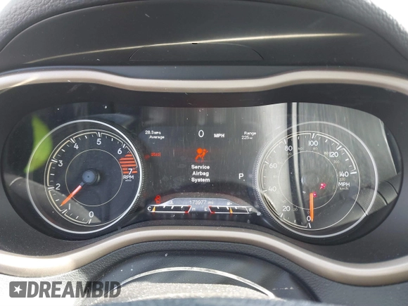 2017 Jeep Cherokee Limited with VIN 1C4PJMDBXHW510900, listed as a IAAI auction lot 41461124 with 173,977 mi miles and . Bid and sale history available at DreamBid. Image 7.