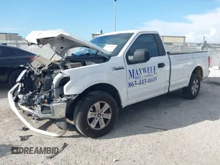 2019 Ford F-150 XL with VIN 1FTMF1CB3KKD35652, listed as a IAAI auction lot 42463370 with 96,129 mi miles and . Bid and sale history available at DreamBid. Image 17.