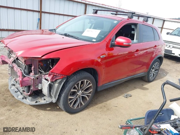 2019 Mitsubishi Outlander Sport ES 2.0 with VIN JA4AP3AU6KU019046, listed as a IAAI auction lot 41834727 with 78,357 mi miles. Bid and sale history available at carsss.com. Image 2.