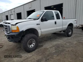 2001 Ford Super Duty F-250 XL with VIN 1FTNX21S51EC78619, listed as a Copart auction lot 79735194 with 221,298 mi miles and Salvage Title. Bid and sale history available at carsss.com. Image 1.