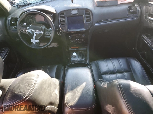 2018 Chrysler 300 with VIN 2C3CCABG1JH243791, listed as a Copart auction lot 43550555 with 0 mi miles and Salvage Title. Bid and sale history available at carsss.com. Image 8.