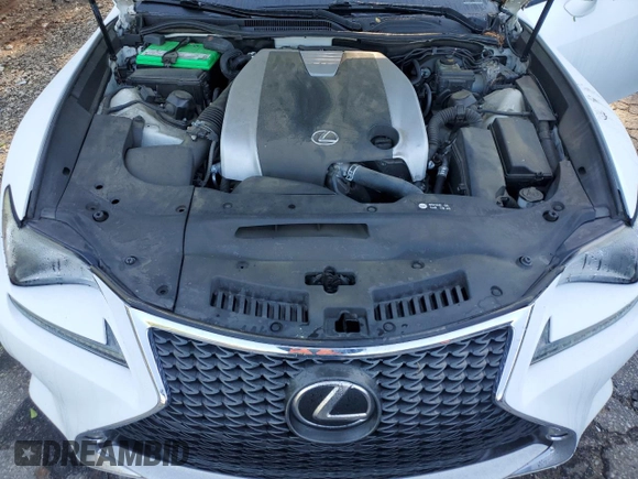 2015 Lexus RC 350 F Sport with VIN JTHHE5BC3F5002960, listed as a Copart auction lot 52121175 with 5,505 mi miles and Salvage title. Bid and sale history available at DreamBid. Image 11.