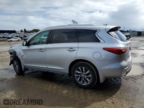 2014 Infiniti QX60 with VIN 5N1AL0MM1EC507970, listed as a Copart auction lot 49185145 with 110,073 mi miles and Salvage Title. Bid and sale history available at carsss.com. Image 2.