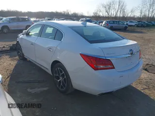 2016 Buick LaCrosse Sport Touring with VIN 1G4G45G33GF199869, listed as a IAAI auction lot 41750970 with 187,791 mi miles. Bid and sale history available at carsss.com. Image 3.