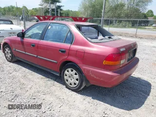 1998 Honda Civic LX with VIN 1HGEJ6676WL021762, listed as a IAAI auction lot 42067802 with 195,507 mi miles and . Bid and sale history available at DreamBid. Image 3.