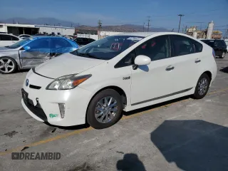2012 Toyota Prius with VIN JTDKN3DP9C3007695, listed as a Copart auction lot 60759655 with 65,155 mi miles and Salvage title. Bid and sale history available at DreamBid. Image 1.