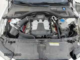 2015 Audi A6 3.0T Prestige with VIN WAUHGAFCXFN031884, listed as a Copart auction lot 41890843 with 136,077 mi miles. Bid and sale history available at carsss.com. Image 11.