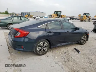 2016 Honda Civic EX-T z VIN 19XFC1F37GE012186, wystawiony jako Copart lot #51590575 z przebiegiem 121 041 mil mil oraz Szkoda całkowita • Salvage title. Historia ofert i sprzedaży dostępna na DreamBid. Obrazek 3.