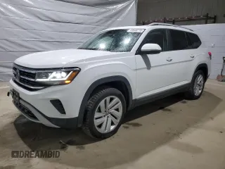 2021 Volkswagen Atlas SEL z VIN 1V2BR2CA0MC581890, wystawiony jako Copart lot #49646715 z przebiegiem 78 549 mil mil oraz Szkoda całkowita • Salvage title. Historia ofert i sprzedaży dostępna na DreamBid. Obrazek 1.