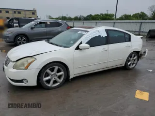 2006 Nissan Maxima SL with VIN 1N4BA41E26C844769, listed as a Copart auction lot 52029575 with 185,689 mi miles and Salvage title. Bid and sale history available at DreamBid. Image 1.