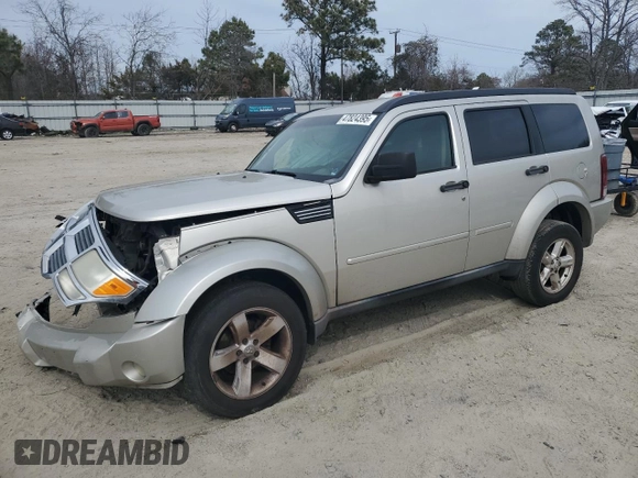 2008 Dodge Nitro SLT with VIN 1D8GU58K68W145480, listed as a Copart auction lot 47824395 with 223,605 mi miles and Salvage Title. Bid and sale history available at DreamBid. Image 1.