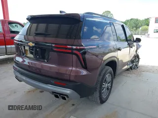 2024 Chevrolet Traverse FWD LT with VIN 1GNERGKS7RJ143173, listed as a IAAI auction lot 42049137 with 19,421 mi miles and . Bid and sale history available at DreamBid. Image 4.