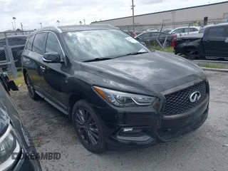 2020 Infiniti QX60 Pure with VIN 5N1DL0MN5LC525763, listed as a IAAI auction lot 41259100 with 38,995 mi miles and . Bid and sale history available at DreamBid. Image 1.