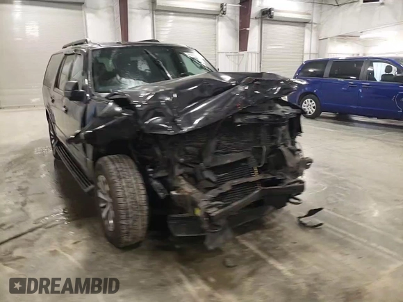 2015 Ford Expedition Max XLT with VIN 1FMJK1JT1FEF03136, listed as a Copart auction lot 55802825 with 141,221 mi miles and Salvage title. Bid and sale history available at DreamBid. Image 14.