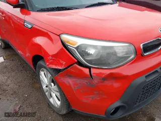 2015 Kia Soul + with VIN KNDJP3A57F7752421, listed as a IAAI auction lot 41957838 with NaN miles. Bid and sale history available at carsss.com. Image 6.