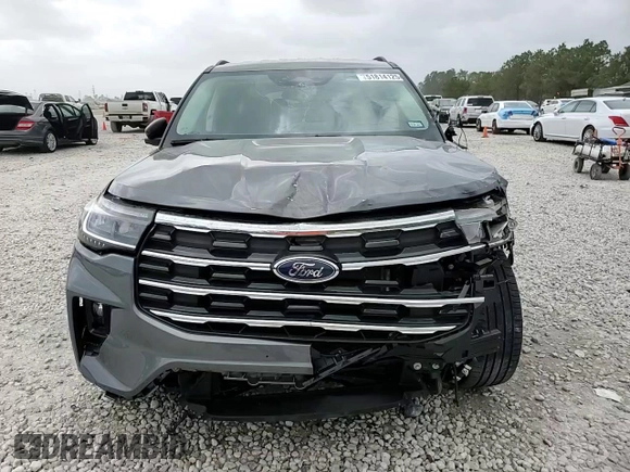 2025 Ford Explorer Active with VIN 1FMUK7DH2SGA28019, listed as a Copart auction lot 51814125 with 637 mi miles and Salvage Title. Bid and sale history available at carsss.com. Image 14.
