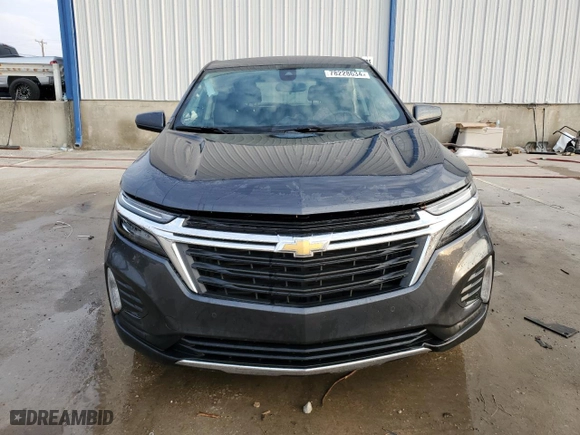 2023 Chevrolet Equinox LT with VIN 3GNAXKEG1PS109272, listed as a Copart auction lot 78228634 with 32,076 mi miles and Salvage Title. Bid and sale history available at carsss.com. Image 5.