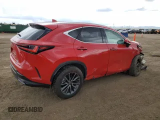 2023 Lexus NX 350 with VIN 2T2AGCEZXPC023404, listed as a Copart auction lot 54760225 with 13,538 mi miles and Salvage title. Bid and sale history available at DreamBid. Image 3.