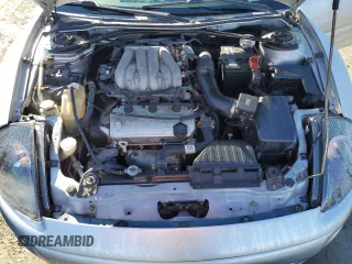 2001 Mitsubishi Eclipse GT with VIN 4A3AE55H01E003998, listed as a Copart auction lot 80507194 with 141,650 mi miles and Salvage Title. Bid and sale history available at carsss.com. Image 11.