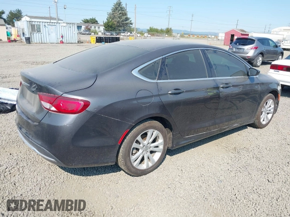 2015 Chrysler 200 Limited with VIN 1C3CCCAB8FN672474, listed as a IAAI auction lot 39805880 with 159,072 mi miles and . Bid and sale history available at carsss.com. Image 4.