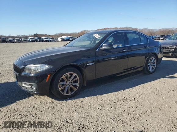 2015 BMW 5 Series 528i xDrive with VIN WBA5A7C55FD628413, listed as a Copart auction lot 80687804 with 110,486 mi miles and Clean Title. Bid and sale history available at carsss.com. Image 1.