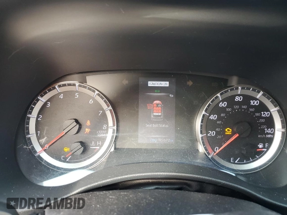 2020 Toyota Highlander LE with VIN 5TDZZRAH8LS003185, listed as a Copart auction lot 44607575 with 95,672 mi miles and Salvage title. Bid and sale history available at DreamBid. Image 9.