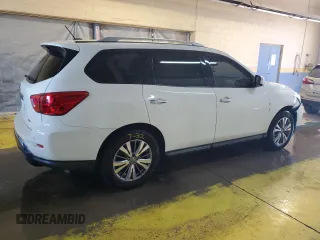 2018 Nissan Pathfinder SL with VIN 5N1DR2MN5JC615342, listed as a Copart auction lot 48950495 with 141,647 mi miles and Clean Title. Bid and sale history available at DreamBid. Image 3.