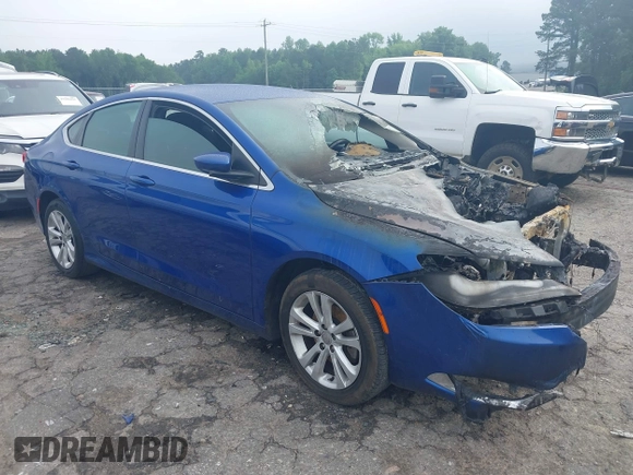 2015 Chrysler 200 Limited with VIN 1C3CCCAB7FN594110, listed as a IAAI auction lot 42187771 with Not provided miles and . Bid and sale history available at DreamBid. Image 1.