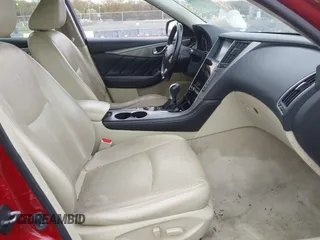 2014 Infiniti Q50 Sport with VIN JN1BV7AR1EM701939, listed as a IAAI auction lot 42051058 with 142,258 mi miles and . Bid and sale history available at DreamBid. Image 5.