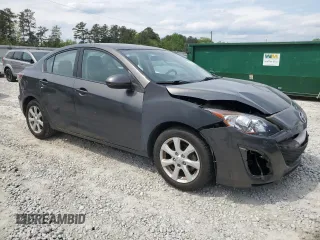 2010 Mazda Mazda3 i Touring with VIN JM1BL1SF5A1241636, listed as a Copart auction lot 52624185 with 96,466 mi miles and Salvage Title. Bid and sale history available at carsss.com. Image 4.