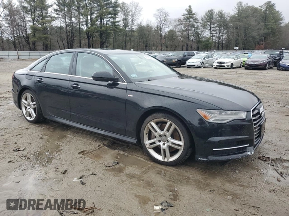 2016 Audi A6 2.0T Premium Plus with VIN WAUGFAFC7GN119131, listed as a Copart auction lot 48465895 with 95,257 mi miles and Salvage Title. Bid and sale history available at carsss.com. Image 4.