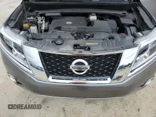 2015 Nissan Pathfinder SV with VIN 5N1AR2MN7FC689601, listed as a Copart auction lot 52215845 with 117,809 mi miles and Salvage Title. Bid and sale history available at carsss.com. Image 14.