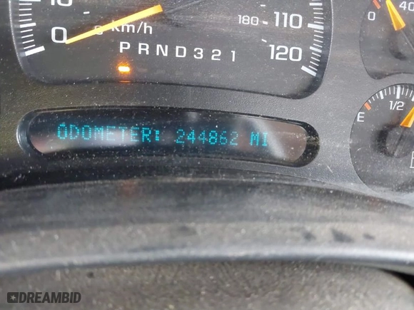 2006 Chevrolet Silverado 1500 LT1 with VIN 2GCEC13T161120735, listed as a IAAI auction lot 41725133 with 244,862 mi miles. Bid and sale history available at carsss.com. Image 7.