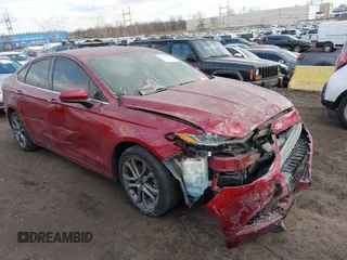 2017 Ford Fusion SE with VIN 3FA6P0T98HR293213, listed as a IAAI auction lot 41443058 with 76,394 mi miles and . Bid and sale history available at DreamBid. Image 1.