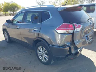 2015 Nissan Rogue S with VIN KNMAT2MT3FP560106, listed as a IAAI auction lot 41977481 with 125,995 mi miles. Bid and sale history available at carsss.com. Image 3.