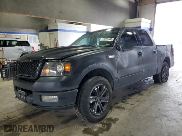 2004 Ford F-150 XLT with VIN 1FTRW14W84KC30681, listed as a Copart auction lot 72044344 with 351,026 mi miles and Salvage Title. Bid and sale history available at carsss.com. Image 1.