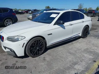2012 BMW 5 Series 550i with VIN WBAFR9C51CDV58753, listed as a IAAI auction lot 41837245 with 123,119 mi miles and . Bid and sale history available at DreamBid. Image 2.