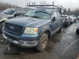 2005 Ford F-150 XLT with VIN 1FTPX14525FA80203, listed as a Copart auction lot 50948815 with 128,080 mi miles and Clean Title. Bid and sale history available at carsss.com. Image 1.