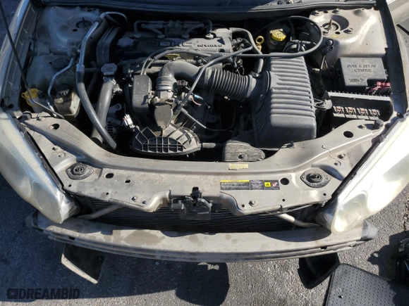 2004 Chrysler Sebring LX with VIN 1C3EL45X84N420919, listed as a Copart auction lot 43266725 with 98,528 mi miles and Salvage Title. Bid and sale history available at carsss.com. Image 11.