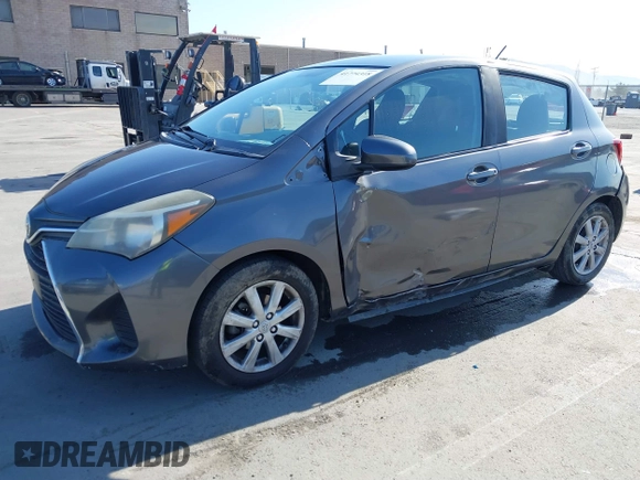 2015 Toyota Yaris L with VIN VNKKTUD3XFA022061, listed as a IAAI auction lot 41774318 with 134,082 mi miles. Bid and sale history available at carsss.com. Image 17.