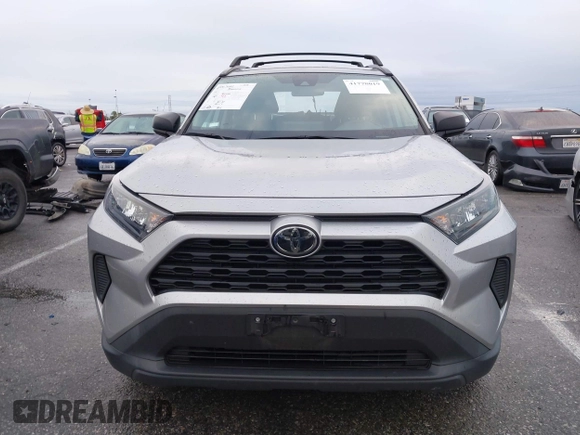 2019 Toyota RAV4 LE with VIN 2T3H1RFV1KC018336, listed as a IAAI auction lot 41778019 with 36,659 mi miles. Bid and sale history available at carsss.com. Image 12.