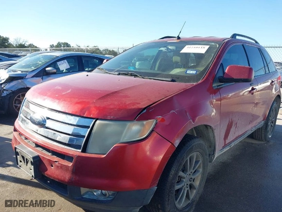 2008 Ford Edge SEL with VIN 2FMDK38C88BB32232, listed as a IAAI auction lot 41210118 with NaN miles. Bid and sale history available at carsss.com. Image 6.