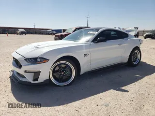 2022 Ford Mustang GT with VIN 1FA6P8CF7N5140955, listed as a Copart auction lot 46800125 with 3,626 mi miles and Salvage Title. Bid and sale history available at carsss.com. Image 1.