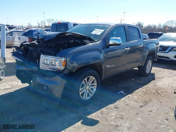 2016 GMC Canyon 4WD SLT with VIN 1GTG6DE38G1356711, listed as a IAAI auction lot 41630860 with 287,156 mi miles. Bid and sale history available at carsss.com. Image 2.