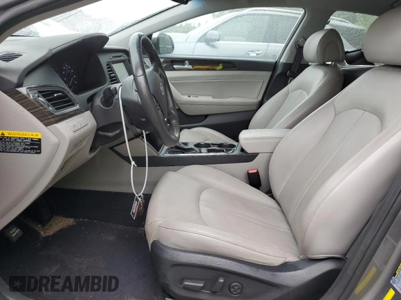 2017 Hyundai Sonata Hybrid Limited with VIN KMHE34L1XHA057588, listed as a Copart auction lot 62630693 with 95,634 mi miles. Bid and sale history available at carsss.com. Image 7.