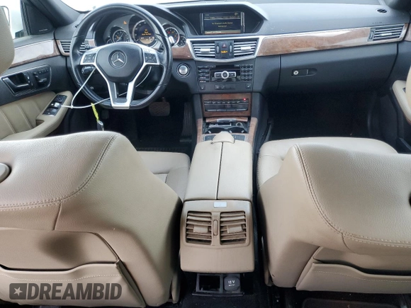 2012 Mercedes-Benz E E 350 Luxury with VIN WDDHF5KB9CA595416, listed as a Copart auction lot 50625245 with 93,458 mi miles and Salvage Title. Bid and sale history available at carsss.com. Image 8.