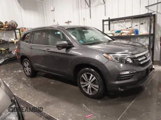 2017 Honda Pilot EX-L z VIN 5FNYF6H58HB105029, wystawiony jako IAAI lot #42179949 z przebiegiem 143 170 mil mil oraz . Historia ofert i sprzedaży dostępna na DreamBid. Obrazek 1.