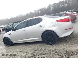 2014 Kia Optima EX with VIN 5XXGN4A77EG328301, listed as a Copart auction lot 43441085 with 203,747 mi miles and Salvage Title. Bid and sale history available at carsss.com. Image 2.